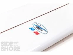 50-50 - Clear + Polish - 9'0 X 22 1/2" X 3" - Single - US Box -Side-Shore Soldes Magasin 50 50 clear polish 90 x 22 12 x 3 single us box hansen surfboards 9