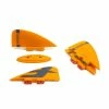 F-One Ailerons Unibox X4 - Mango 2 F-One Ailerons Unibox X4 - Mango -Side-Shore Soldes Magasin ailerons unibox x4 mango fone