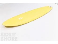 Big Fish - Yellow - 7'2 X 21 1/4" X 2 3/4" - 47 L - Futures - Twin -Side-Shore Soldes Magasin big fish yellow 72 x 21 14 x 2 34 47 l futures twin indio 14