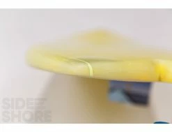 Big Fish - Yellow - 7'2 X 21 1/4" X 2 3/4" - 47 L - Futures - Twin -Side-Shore Soldes Magasin big fish yellow 72 x 21 14 x 2 34 47 l futures twin indio 18