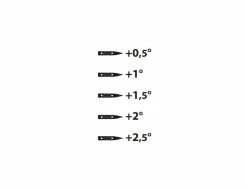 SELECT Jeu De Cales Stabilisateur Goliath - Shims Set (0.5°, 1°, 1.5°, 2° & 2.5°)