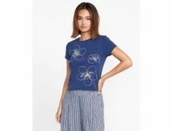 Volcom Coco Ho Babydoll Tee -Side-Shore Soldes Magasin coco ho babydoll tee volcom 2