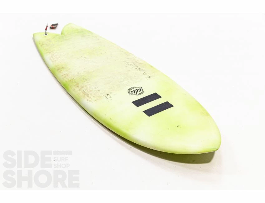 DAB - Fish - Yellow - 5'5 X 20 7/8" X 2 1/2" - 33.5 L - Futures - Twin 5 DAB - Fish - Yellow - 5'5 X 20 7/8" X 2 1/2" - 33.5 L - Futures - Twin – Image 3