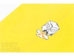 Egg Not - Mid - 7'4" X 21.50" X 2.78" - 49 L - Single US Box + Quad - Jaune -Side-Shore Soldes Magasin egg not mid 74 x 2150 x 278 49 l single us box quad al merrick 9