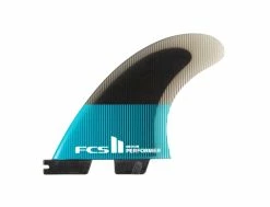FCS II Performer PC Teal Black Thruster - XSmall -Side-Shore Soldes Magasin fcs ii performer pc teal black thruster xsmall fcs 2