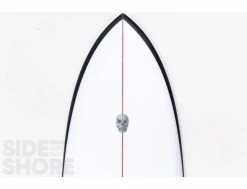 Fish - Spray Black - 5'7 X 21 1/8" X 2 15/32" - Twin - Futures -Side-Shore Soldes Magasin fish spray black 57 x 21 18 x 2 1532 twin futures christenson surfboards 12