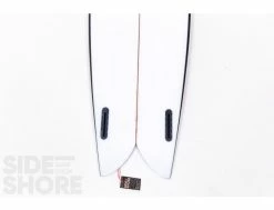 Fish - Spray Black - 5'7 X 21 1/8" X 2 15/32" - Twin - Futures -Side-Shore Soldes Magasin fish spray black 57 x 21 18 x 2 1532 twin futures christenson surfboards 17