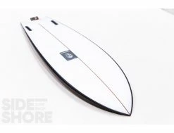 Fish - Spray Black - 5'7 X 21 1/8" X 2 15/32" - Twin - Futures -Side-Shore Soldes Magasin fish spray black 57 x 21 18 x 2 1532 twin futures christenson surfboards 19