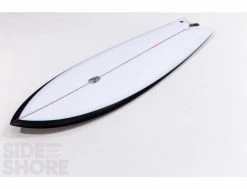 Fish - Spray Black - 5'8 X 21" X 2 1/2" - Twin - Futures -Side-Shore Soldes Magasin fish spray black 58 x 21 x 2 12 twin futures christenson surfboards 15