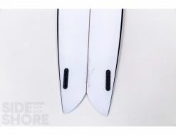 Fish - Spray Black - 5'8 X 21" X 2 1/2" - Twin - Futures -Side-Shore Soldes Magasin fish spray black 58 x 21 x 2 12 twin futures christenson surfboards 17