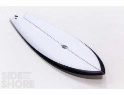 Fish - Spray Black - 5'8 X 21" X 2 1/2" - Twin - Futures -Side-Shore Soldes Magasin fish spray black 58 x 21 x 2 12 twin futures christenson surfboards 2
