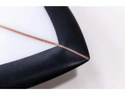 Fish - Spray Black - 5'8 X 21" X 2 1/2" - Twin - Futures -Side-Shore Soldes Magasin fish spray black 58 x 21 x 2 12 twin futures christenson surfboards 5