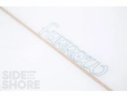 Floyd Pepper - Clear - 7'4 X 20 1/2" X 2 3/4" - Twin - FCS -Side-Shore Soldes Magasin floyd pepper clear 74 x 20 12 x 2 34 twin fcs furrow surfcraft 19