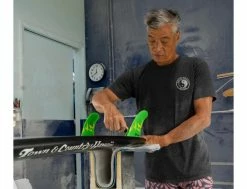 Glenn Pang Fiberglass - Green / Yellow - Twin + Mini Trailer 16 Glenn Pang Fiberglass - Green / Yellow - Twin + Mini Trailer -Side-Shore Soldes Magasin glenn pang fiberglass green yellow twin mini trailer futures 6