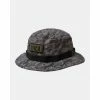 RVCA Horton Bucket Hat Camo -Side-Shore Soldes Magasin horton bucket hat camo rvca