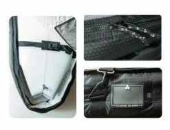 Housse Travel Light Cx 2 Double 7'0 - Charcoal -Side-Shore Soldes Magasin housse travel light cx 2 double 70 charcoral channel islands 1