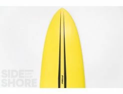 Lorentz - La Côte - Color Yellow - 7'0 X 21.5" X 3" - 49.1 L - Thruster - Futures -Side-Shore Soldes Magasin lorentz la cote color yellow 70 x 215 x 3 491 l thruster futures pukas 19
