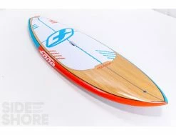 F-One Madeiro 7'3" Bamboo & Carbon Deck -Side-Shore Soldes Magasin madeiro 73 fone 2