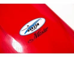 Master - Tint Red + Polish - 9'6 X 22 5/8" X 3 1/4" - Single - US Box -Side-Shore Soldes Magasin master tint red polish 96 x 22 58 x 3 14 single us box hansen surfboards 17