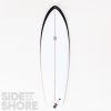 Myconaut - Black Rails - 5'11 X 21 1/4" X 2 5/8" - Quad - Futures -Side-Shore Soldes Magasin myconaut black rails 511 x 21 14 x 2 58 quad futures christenson surfboards