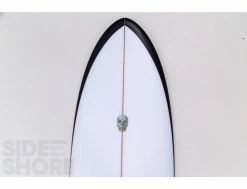 Myconaut - Black Rails - 5'5 X 20 1/2" X 2 7/16" - Quad - Futures -Side-Shore Soldes Magasin myconaut black rails 55 x 20 12 x 2 716 quad futures christenson surfboards 13