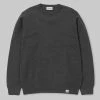 Carhartt Playoff Sweater Black Heather -Side-Shore Soldes Magasin playoff sweater black heather carhartt