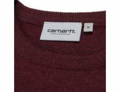 Carhartt Playoff Sweater Damson Heather -Side-Shore Soldes Magasin playoff sweater damson heather carhartt 3