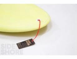 Plus - Yellow - 7'0" X 23" X 3 1/2" - 68 L - Thruster - Futures -Side-Shore Soldes Magasin plus yellow 70 x 23 x 3 12 68 l thruster futures indio 12