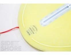 Plus - Yellow - 7'0" X 23" X 3 1/2" - 68 L - Thruster - Futures -Side-Shore Soldes Magasin plus yellow 70 x 23 x 3 12 68 l thruster futures indio 17