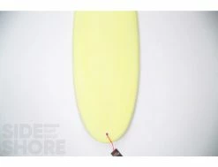 Plus - Yellow - 7'0" X 23" X 3 1/2" - 68 L - Thruster - Futures -Side-Shore Soldes Magasin plus yellow 70 x 23 x 3 12 68 l thruster futures indio 8