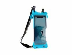 SURFLOGIC Pochette étanche Pour Téléphone - Phone Case Waterproof - Blue -Side-Shore Soldes Magasin pochette etanche pour telephone phone case waterproof blue surflogic 3
