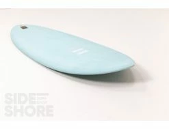 Racer - Grom Aqua Blue - 4'11 X 19 2/8" X 2 1/2" - 22 L -Side-Shore Soldes Magasin racer grom aqua blue 411 x 19 x 2 18 225 l indio 4