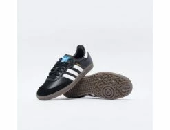 Samba ADV Black White Gold -Side-Shore Soldes Magasin samba adv black white gold adidas skateboarding 2