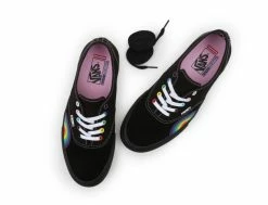 Vans Skate Authentic Pride Black Multi -Side-Shore Soldes Magasin skate authentic pride black multi vans 7