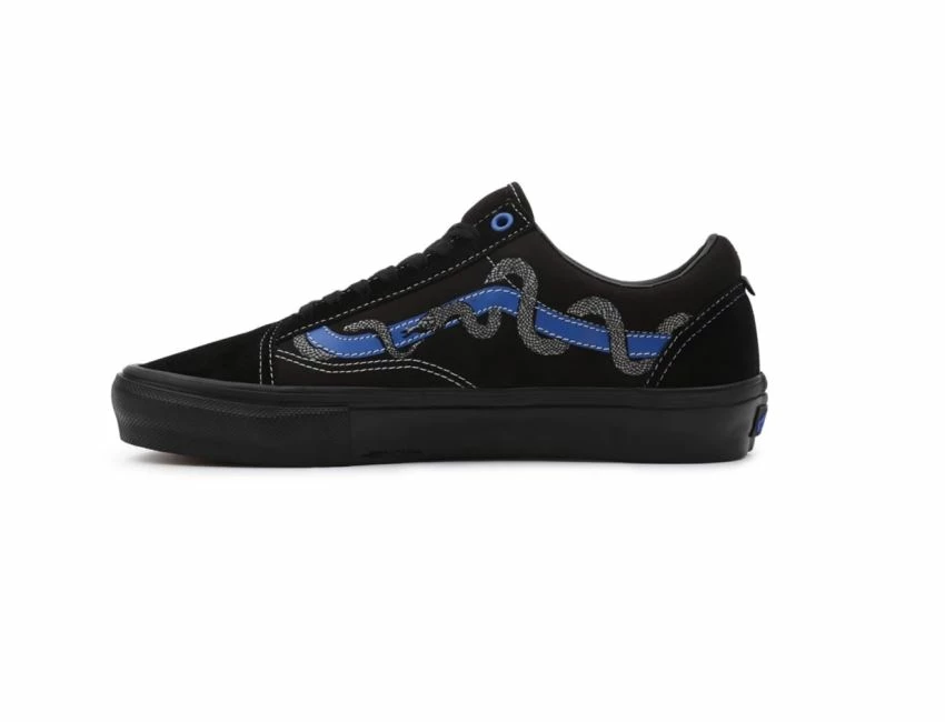 Vans Skate Old Skool Breana Geering Blue Black 4 Vans Skate Old Skool Breana Geering Blue Black – Image 2