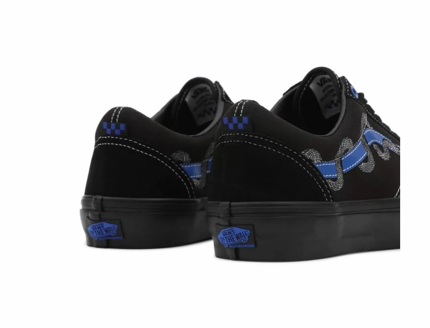 Vans Skate Old Skool Breana Geering Blue Black 6 Vans Skate Old Skool Breana Geering Blue Black – Image 4