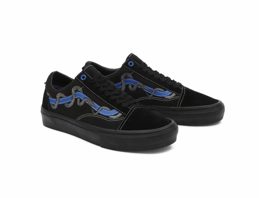 Vans Skate Old Skool Breana Geering Blue Black 8 Vans Skate Old Skool Breana Geering Blue Black – Image 6
