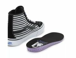 Vans Skate Sk8-Hi Breana Geering Black White -Side-Shore Soldes Magasin skate sk8 hi breana geering black white vans 5