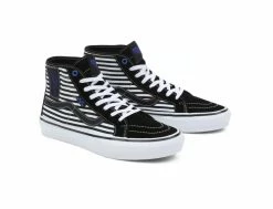 Vans Skate Sk8-Hi Breana Geering Black White -Side-Shore Soldes Magasin skate sk8 hi breana geering black white vans 6