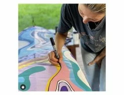 Surfpaints - BLACK - Pack 8 -Side-Shore Soldes Magasin surfpaints black pack 8 surfpaints 5