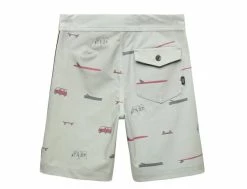 Vans X Yusuke Boardshort Boys Oil Green -Side-Shore Soldes Magasin vans x yusuke boardshort boys oil green vans 3