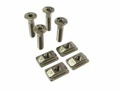 Vis 25mm M7 Titanium CSK Screw T-NUT Set 9 Vis 25mm M7 Titanium CSK Screw T-NUT Set -Side-Shore Soldes Magasin vis 25mm m7 titanium csk screw t nut set armstrong foils 3