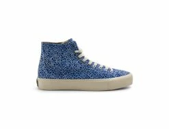 VM003 Canvas Hi Cracked Blue White -Side-Shore Soldes Magasin vm003 canvas hi cracked blue white last resort ab 1