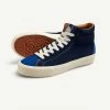 VM003 Suede Hi Duo Blue White -Side-Shore Soldes Magasin vm003 suede hi duo blue white last resort ab