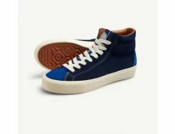 VM003 Suede Hi Duo Blue White -Side-Shore Soldes Magasin vm003 suede hi duo blue white last resort ab 3
