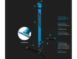 F-One Wind Foil - LEVO - 900 Carbon -Side-Shore Soldes Magasin wind foil levo 900 carbon fone 3