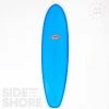 Wombat - Tint Blue - 7'2 X 22 3/4" X 2 7/8" - 53,5 L - 2+1 - Us Box / Futures -Side-Shore Soldes Magasin wombat tint blue 72 x 22 34 x 2 78 535 l 21 us box futures bear surfboards