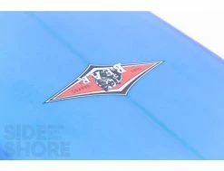 Wombat - Tint Blue - 7'2 X 22 3/4" X 2 7/8" - 53,5 L - 2+1 - Us Box / Futures -Side-Shore Soldes Magasin wombat tint blue 72 x 22 34 x 2 78 535 l 21 us box futures bear surfboards 5