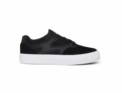 DC SHOES Youth Kalis Vulc Mid Black Black White 15 DC SHOES Youth Kalis Vulc Mid Black Black White -Side-Shore Soldes Magasin youth kalis vulc mid black black white dc shoes 5