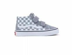 Vans Youth Sk8-Mid Reissue Color Theory Check Tradewinds -Side-Shore Soldes Magasin youth sk8 mid reissue color theory check tradewinds vans 2